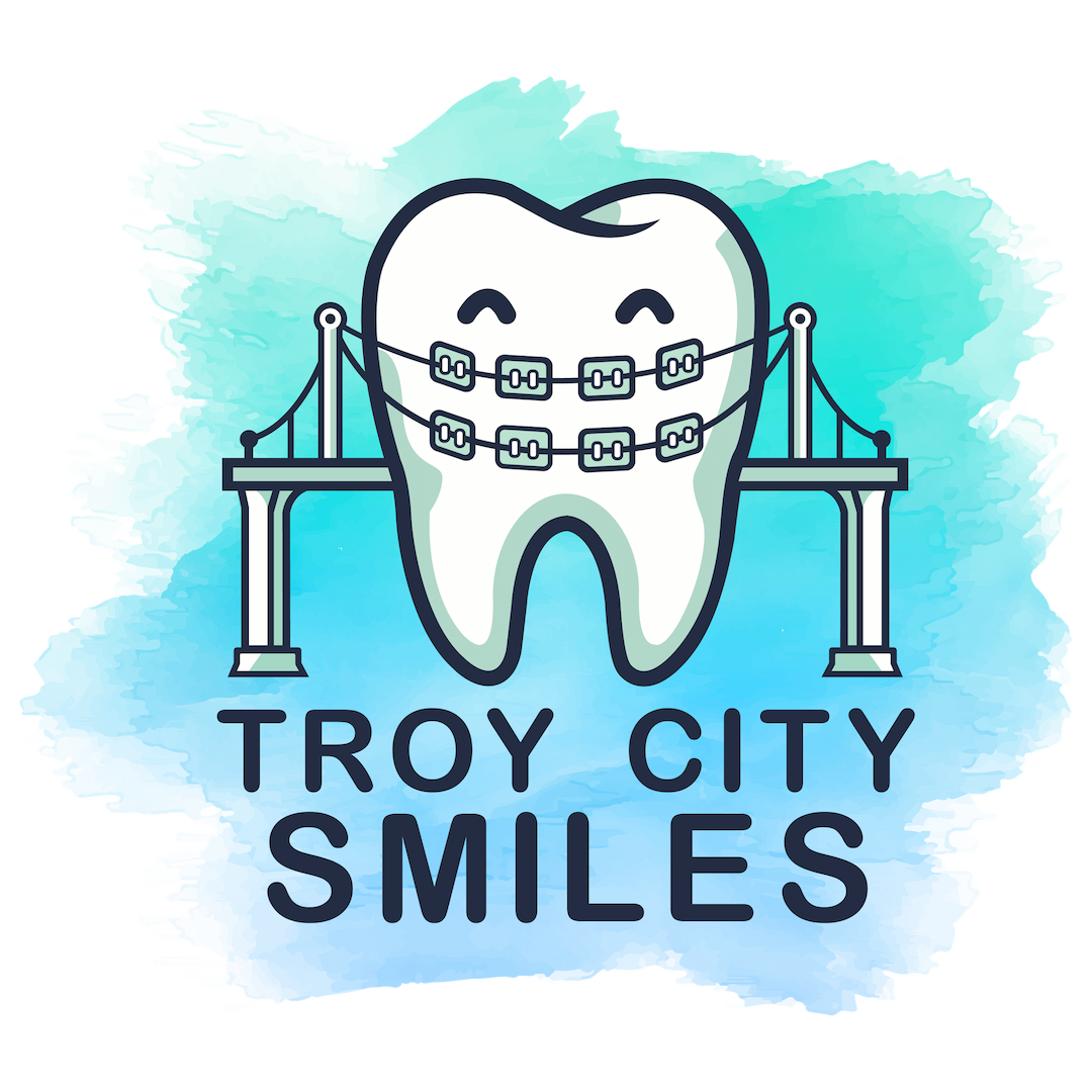 Logo for Troy City Smiles